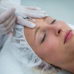 female patient receiving botox injection forehead 1 1024x683 1