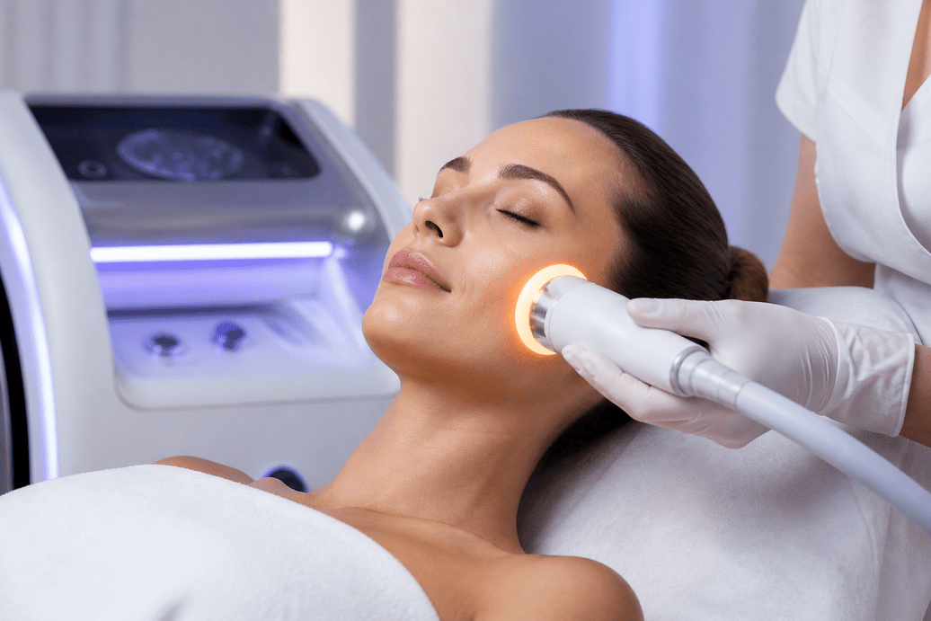 Provider delivering Quantum RF treatment in North Richland Hills TX at Medi-Elite Health and Wellness